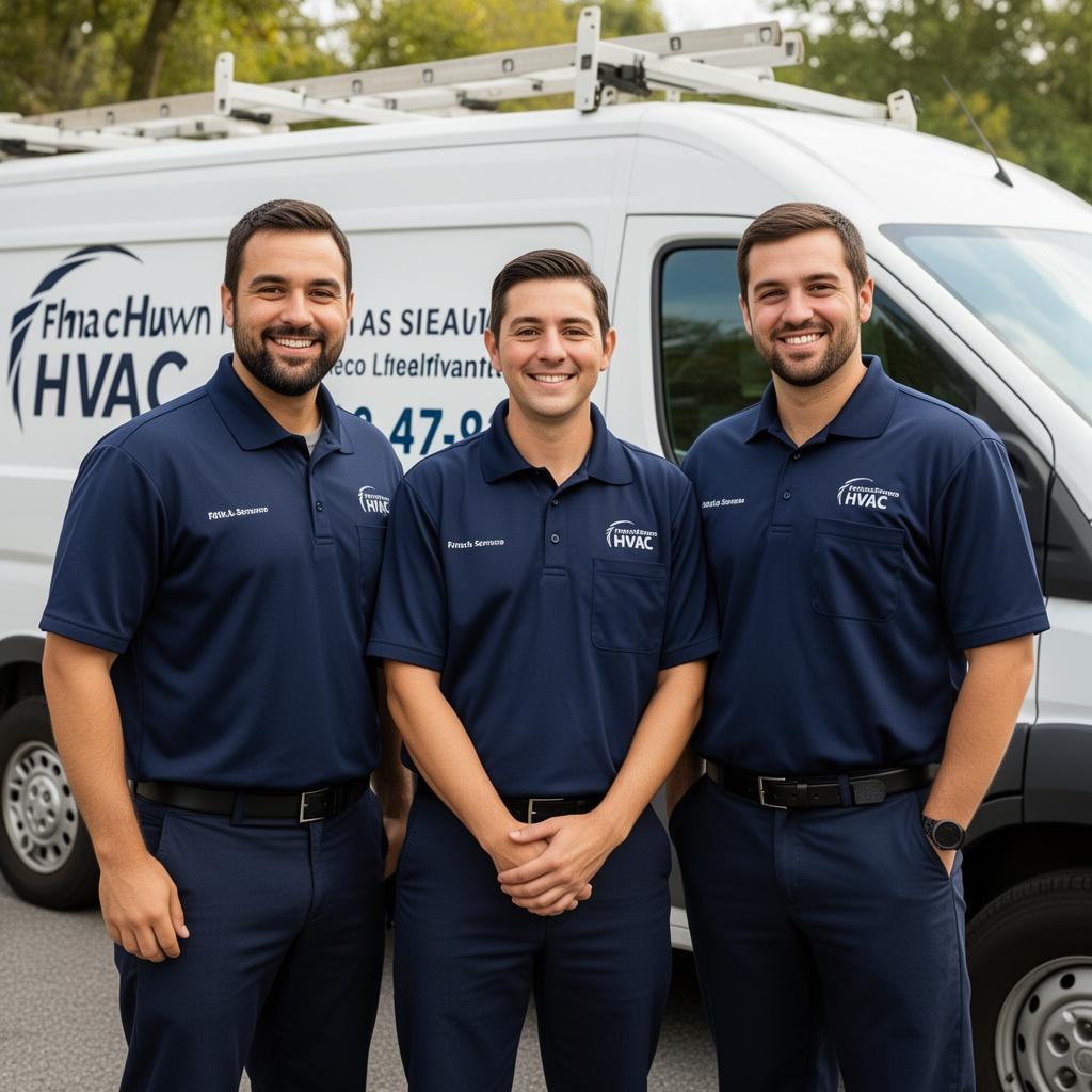 The SOS Heating and Air Conditioning family team